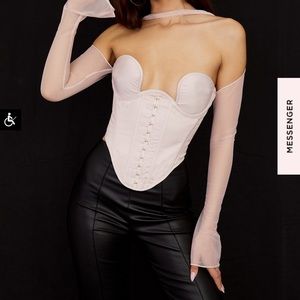 House of CB Crystal pink Corset
